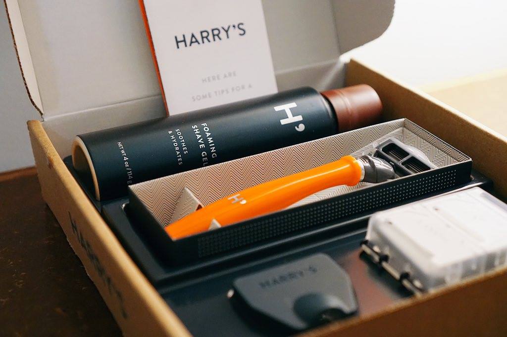 Harry's Shaving Packaging