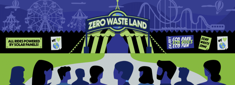 eco consumers - zero wasteland carnival concept, Web Development Rockford, PPC Management