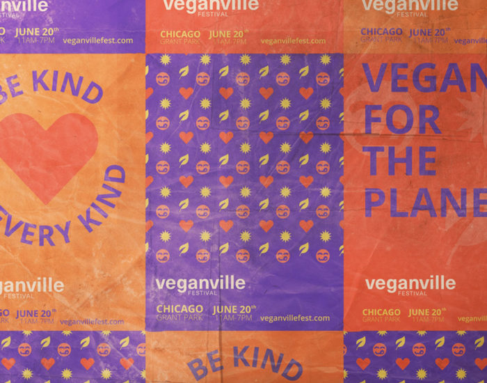 veganville branding agency case study