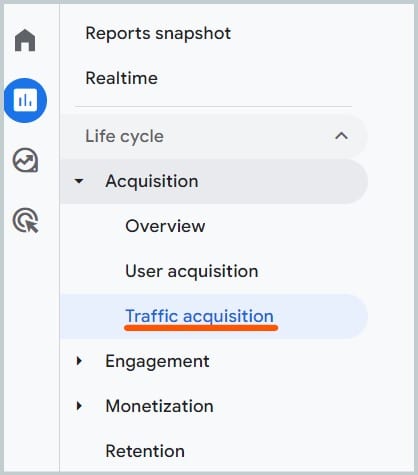 How to measure website traffic with GA4